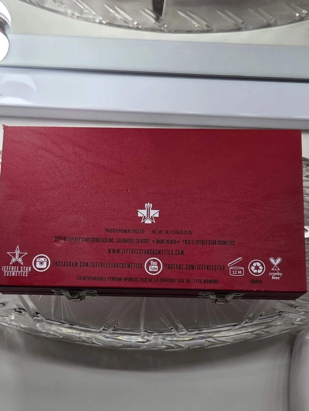 Jeffree Star Cosmetics Blood Sugar Eyeshadow Palette 18 Shades